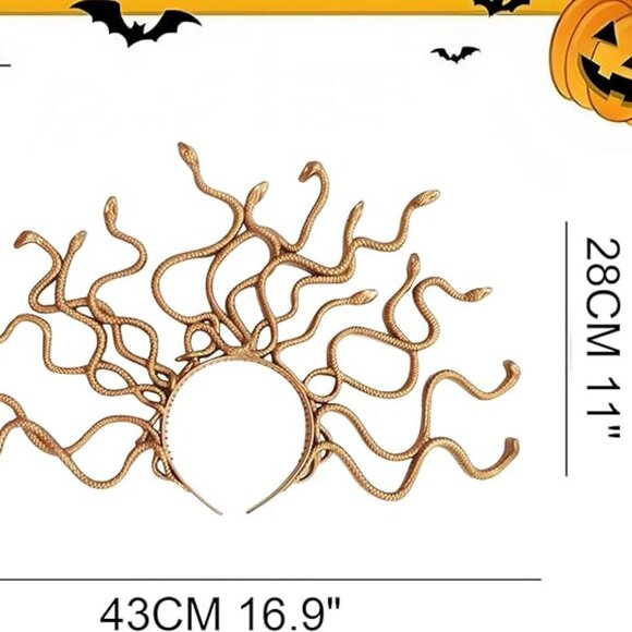 Halloween Headband Snake Headpiece